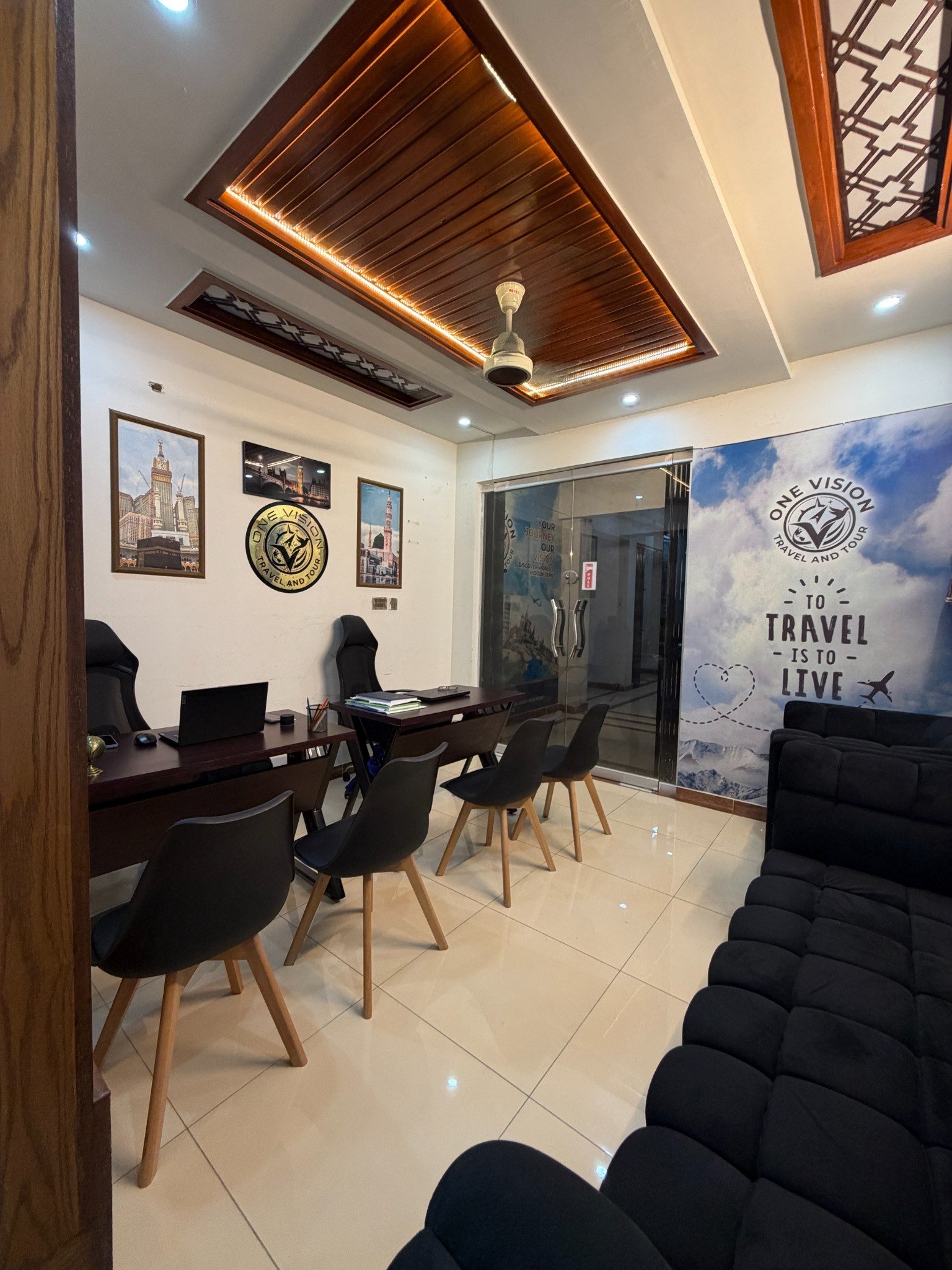 One Vision Travel and Tour consultation area